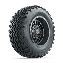 GTW Volt Gunmetal/Machined 12 in Wheels with 23x10.00-12 Rogue All Terrain Tires - Full Set