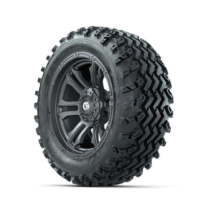 GTW® Shogun Gunmetal 14 in Wheels with 23X10.00-14 Rogue All-Terrain Tires – Full Set