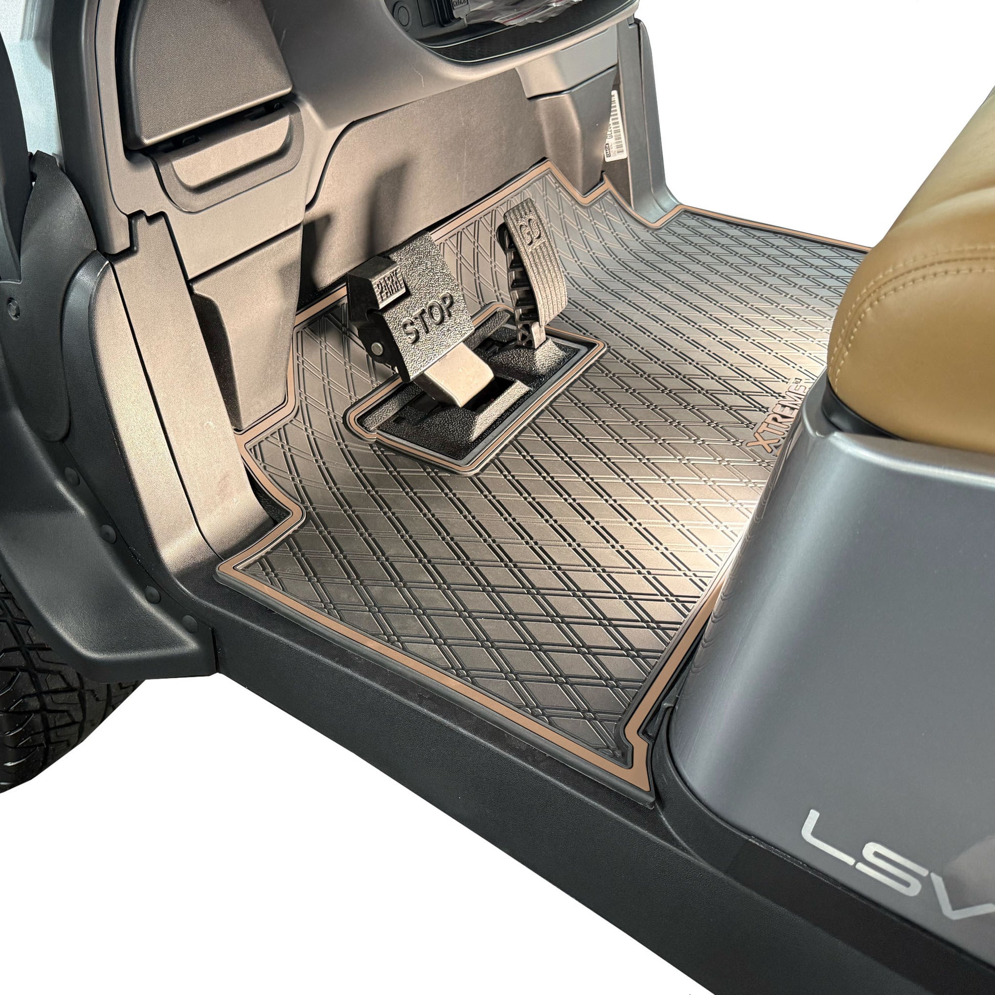 Xtreme Floor Mats for Club Car Onward 2026 - Black/White