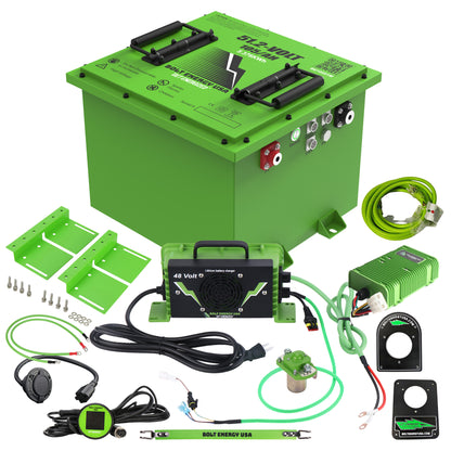 Bolt Energy MadJax E4, 51V 105AH Square Professional Battery Kit