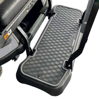Xtreme Floor Mats for EZGO L6 Rear Seat Mat - Black/Gray