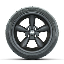 GTW Godfather Matte Grey 14 in Wheels with 225/40-R14 Fusion GTR Street Tires – Full Set
