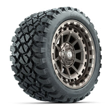 GTW® Barricade Bronze 14 in Wheels with 23X10-R14 Nomad Steel Belt Radial All-Terrain Tires – Full Set