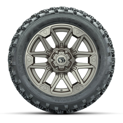 GTW® Graffiti Bronze/Black 14 in Wheels with 23X10-14 Rogue All-Terrain Tires – Full Set