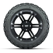 Set of (4) 14 in GTW Specter Wheels with 22x10-14 GTW Timberwolf All-Terrain Tires