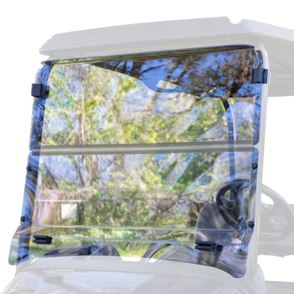 RedDot EZGO RXV with Blow Molded Top Clear Folding Windshield (Years 2024-Up)