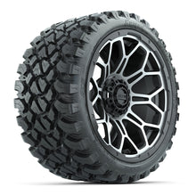 Set of (4) 15″ GTW Bravo Matte Gray Wheels with 23x10-R15 Nomad All-Terrain Tires
