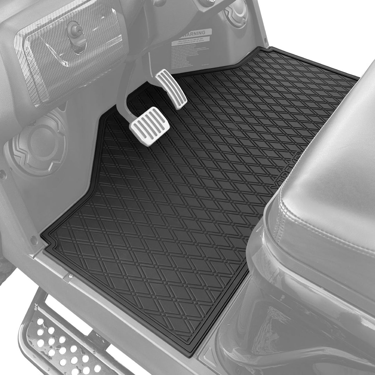 Xtreme Front, Middle, & Rear Floor Mats for Evolution D5 Ranger & Maverick – All Black