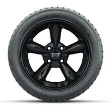 Set of (4) 14 in GTW Godfather Wheels with 225/30-14 Mamba Street Tires