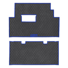 Xtreme Floor Mats for Club Car Onward - Black/Blue Set