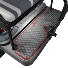 Xtreme Rear Floor Mat for ICON I40, i60 Rear Seats - Black/Red