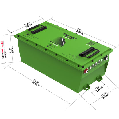 Bolt Energy Bintelli Beyond, Nemesis 51V 160AH Heated Standard Battery Kit