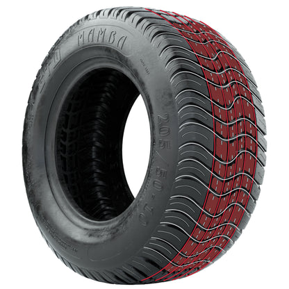 Set of (4) 10 in GTW Tempest Wheels with 205/50-10 Mamba Street Tires