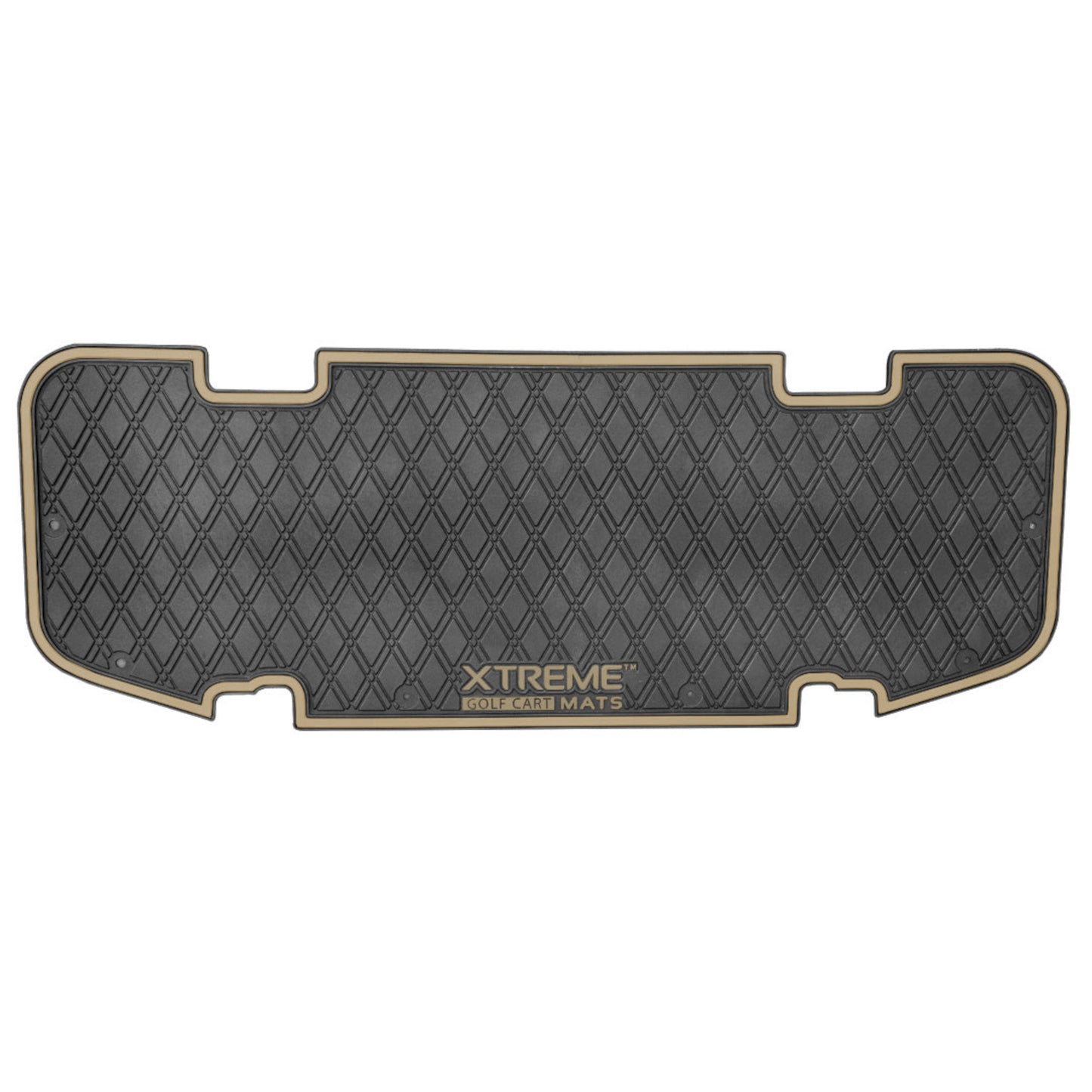 Xtreme Rear Floor Mat for DoubleTake Max5 & Max 6 Rear Seat Kit  - Black/White