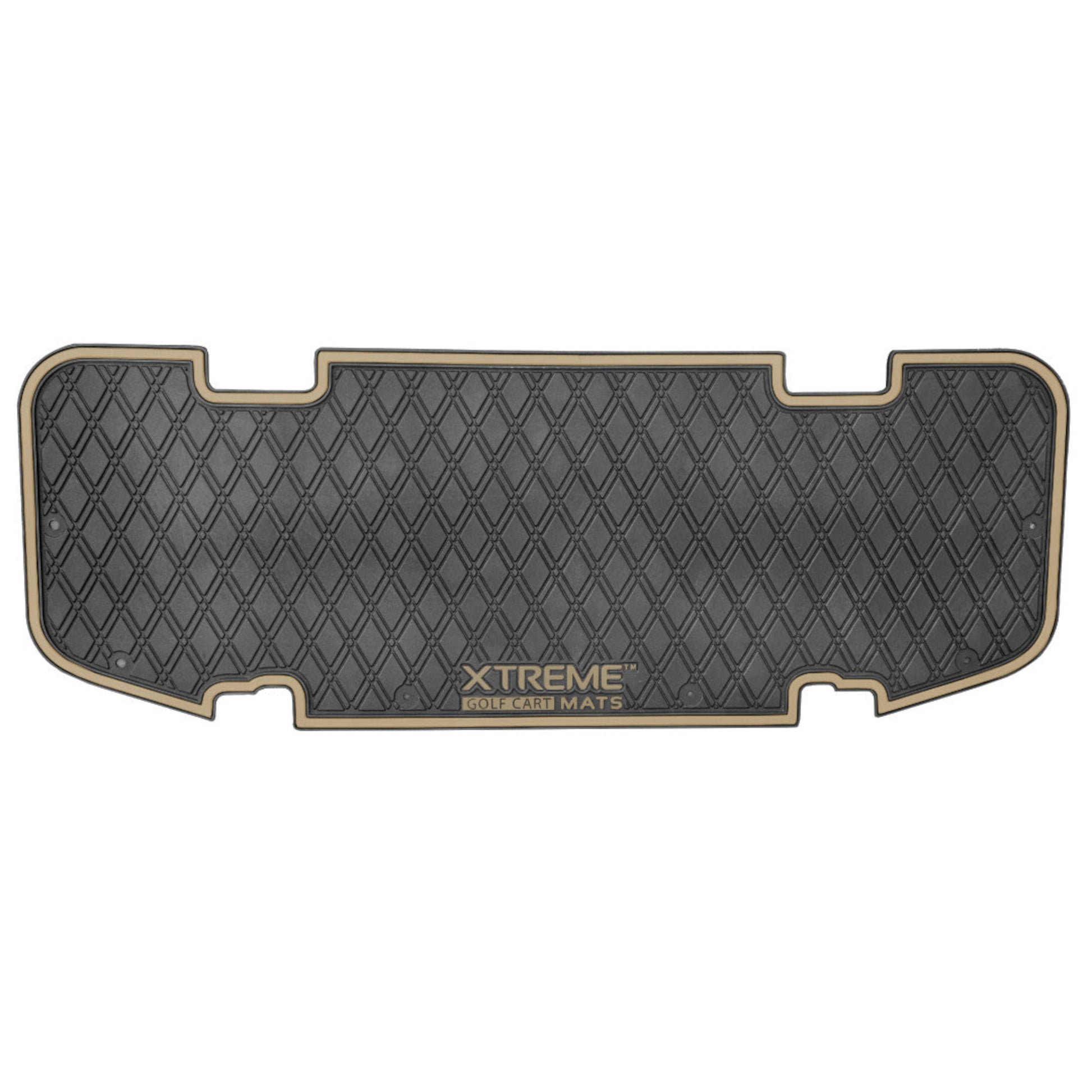 Xtreme Rear Floor Mat for DoubleTake Max5 & Max 6 Rear Seat Kit  - Black/White