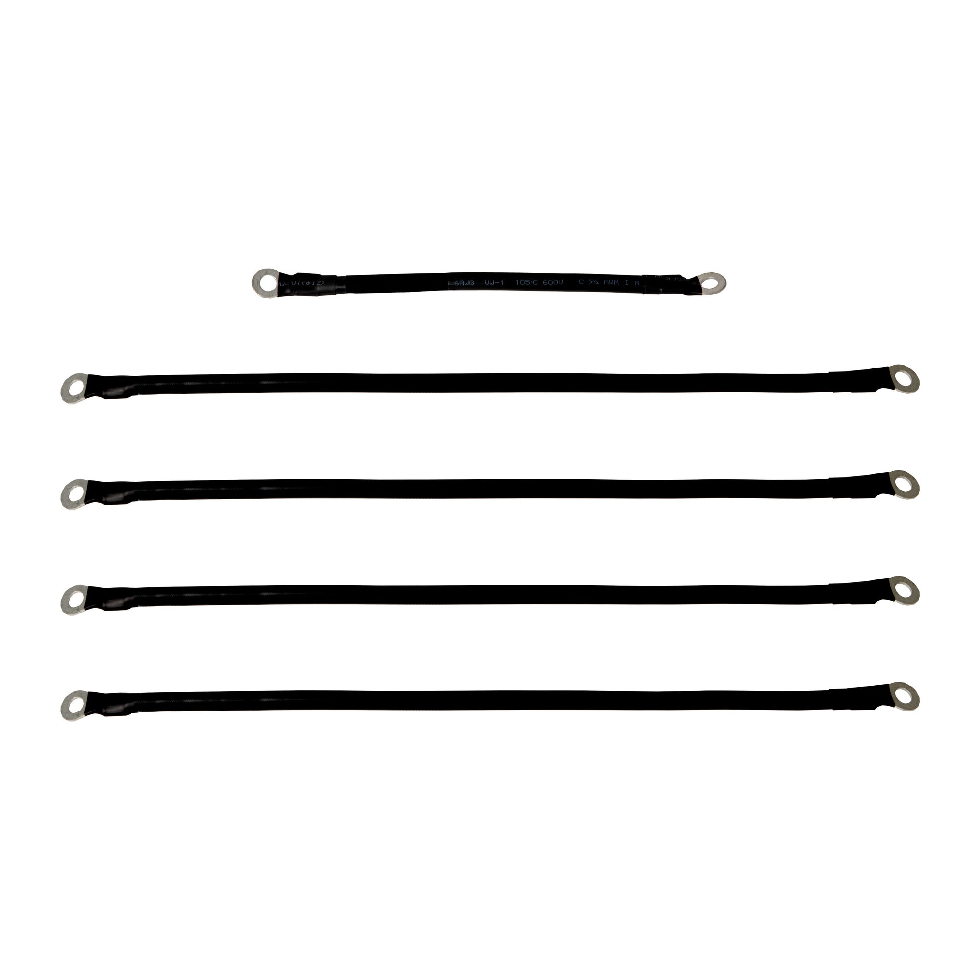 EZGO TXT 48V 6-Gauge Battery Cable Set (Years 2010-Up)