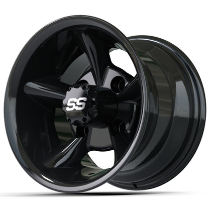 10'' GTW® Godfather Black Wheel
