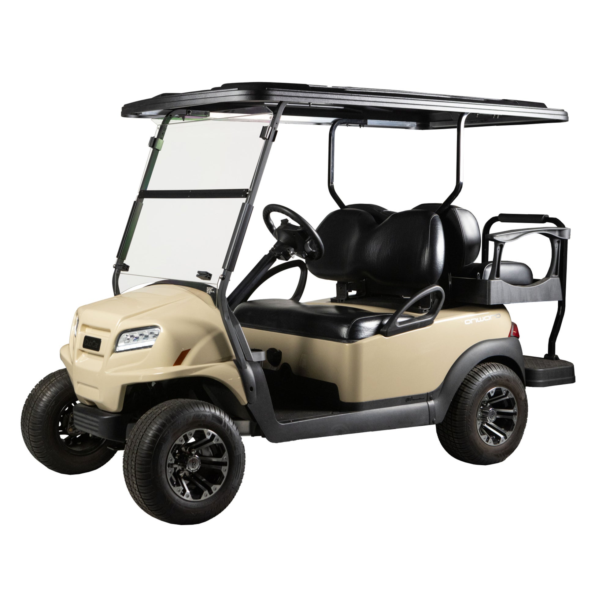 RedDot Club Car Onward/Tempo Clear Folding DOT  Windshield (Years 2017-Up)