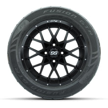 Set of (4) 14 in GTW Vortex Wheels with 255/45-R14 Fusion GTR Street Tires