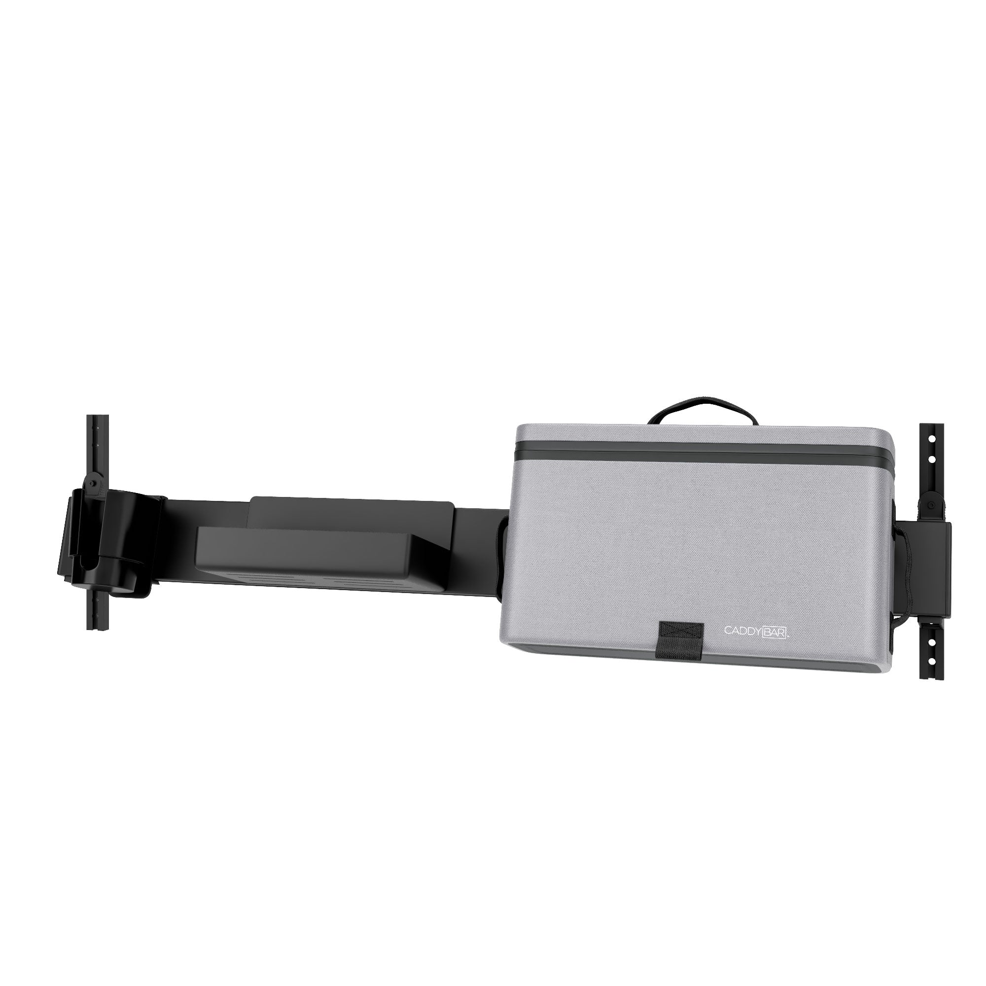 CADDYBARTM with One Tray, One Cooler, and One Oversided Cup Holder Bundle