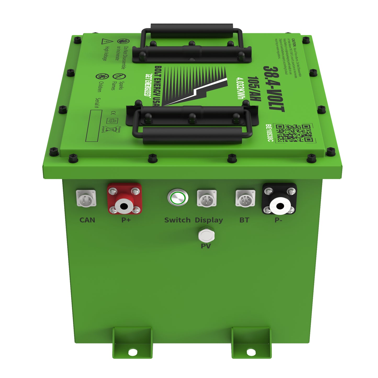 Bolt Energy Yamaha G1-G16, 38V 105AH Standard Battery Kit