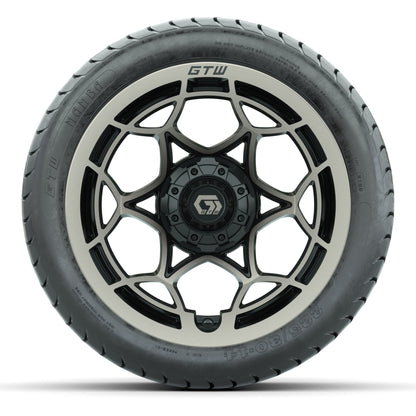 GTW Nexus Black/Bronze 14 in Wheels with 225/30-14 Mamba Street Tires – Full Set