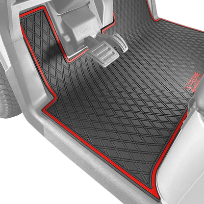 Xtreme Floor Mats for EZGO RXV 2024-Up - Black/Red