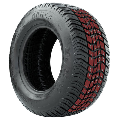 Set of (4) 10 in GTW Medusa Wheels with 205/50-10 Mamba Street Tires