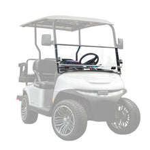 RedDot EZGO RXV with Modular Top Clear Folding Polycarbonate DOT Windshield with Rubber Trim (Years 2024-Up)