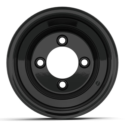 8'' GTW Gloss Black Steel Wheel (Centered)