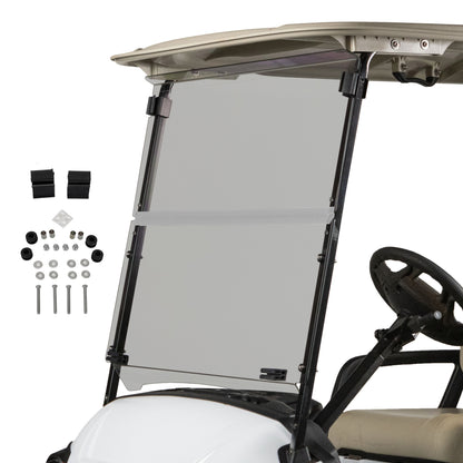 RedDot Yamaha Drive2 Tinted 1/4" Folding Windshield (Years 2017-Up)