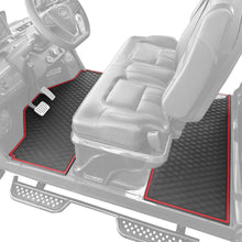 Xtreme Front & Middle Floor Mats for Evolution D5 Ranger & Maverick – Black/Red