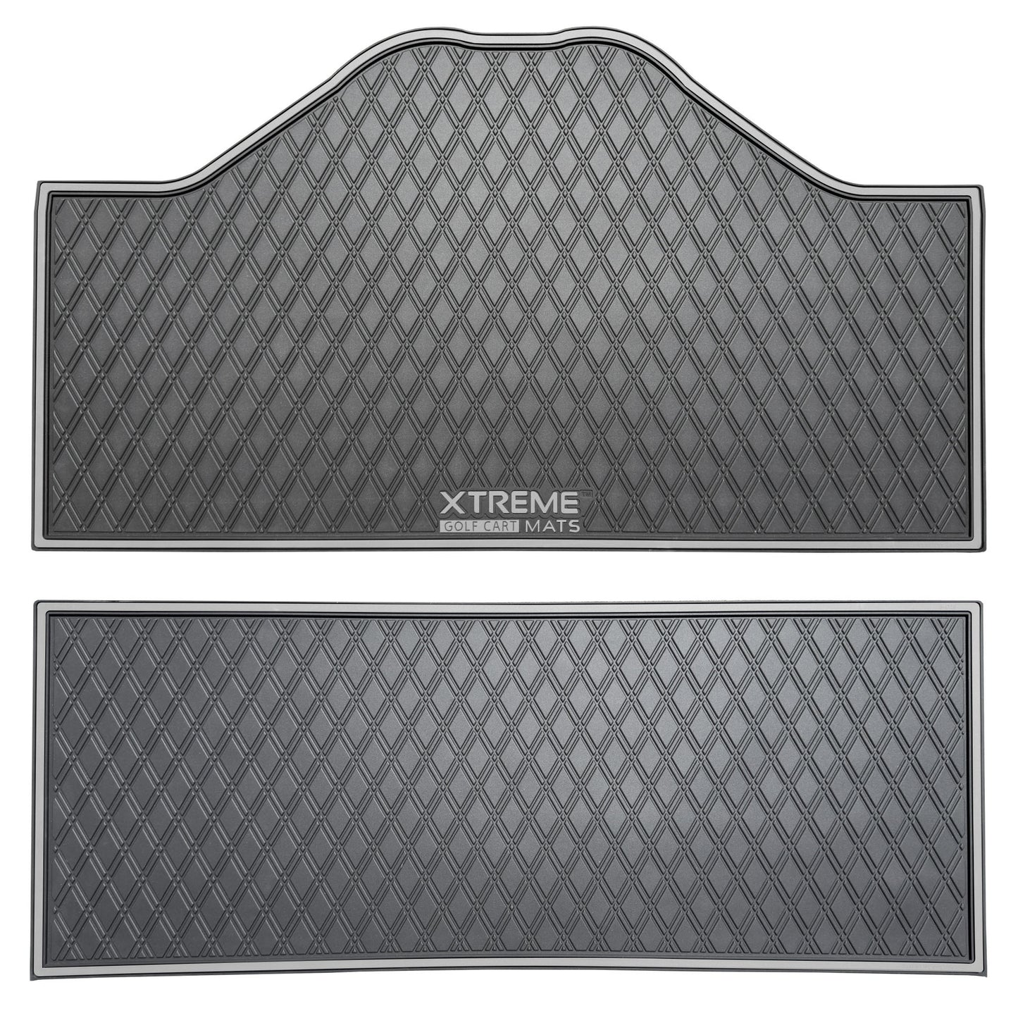 Xtreme Floor Mats for Epic E40FX - 2 Piece Black/Gray Set