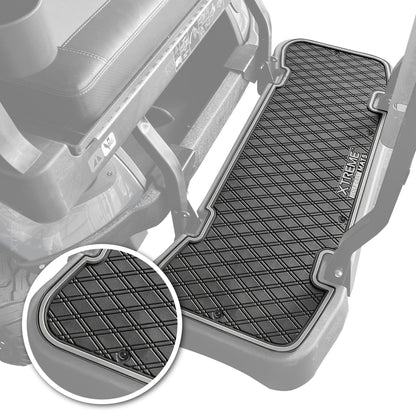Xtreme Floor Mats for EZGO L6 Rear Seat Mat - Black/Gray