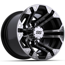 10'' GTW® Specter Black with Machined Accents Wheel
