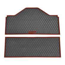 Xtreme Floor Mats for Evolution D5 4F - 2 Piece Set Black/Flamenco Red