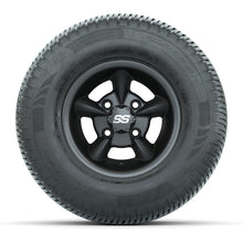 GTW Godfather Matte Gray 10 in Wheels with 205/65-R10 Fusion S/R Steel Belt Radial Street Tires – Full Set