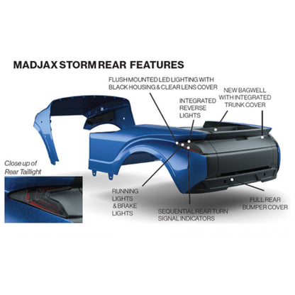 MadJax® Storm Body Kit for EZGO TXT - Gunmetal Metallic