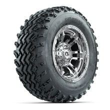 GTW® Shogun Chrome 12 in Wheels with 23X10.00-12 Rogue All-Terrain Tires – Full Set