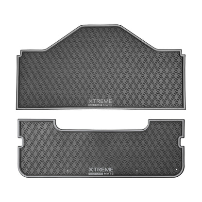 Xtreme Front & Rear Floor Mats for Evolution D5 Ranger & Maverick – Black/Gray