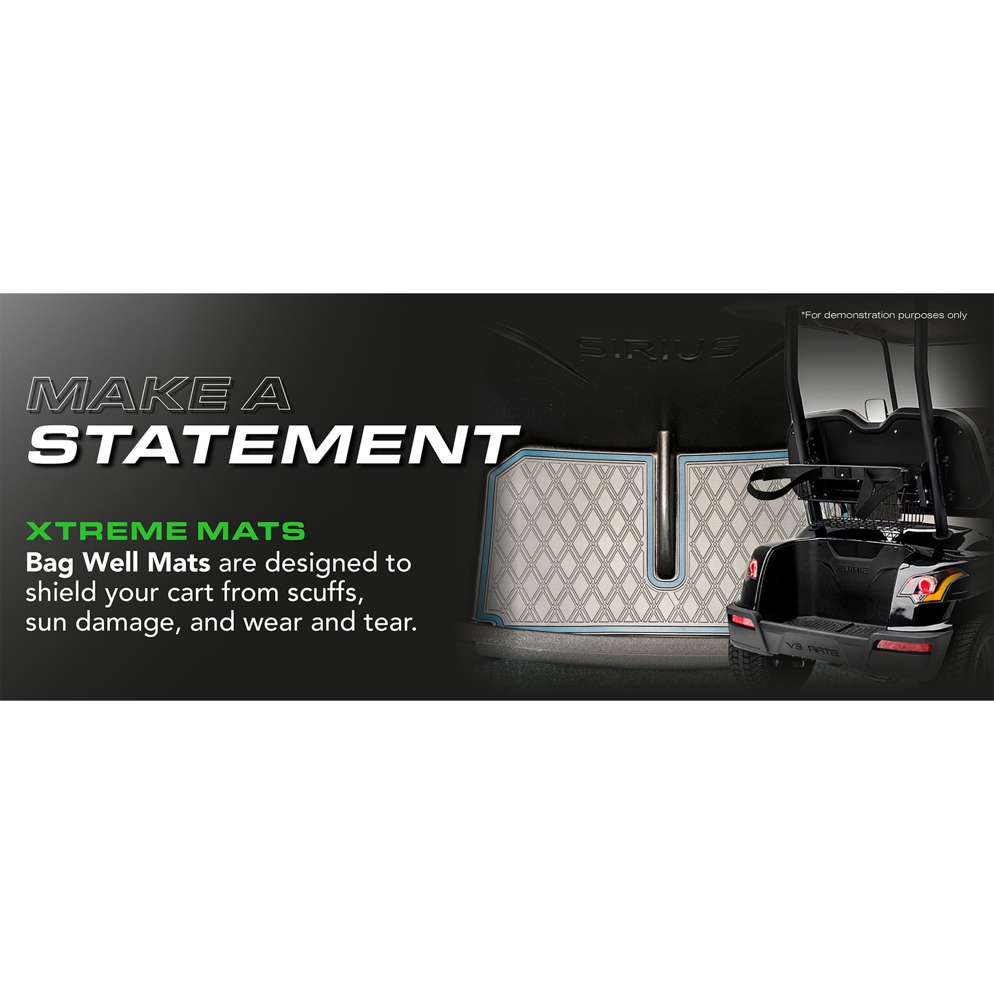 Xtreme Bag Well Mats for Star Sirius - All Black