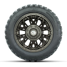 GTW® Stellar Matte Bronze 12 in Wheels with 20X10-12 Nomad Steel Belt Radial All-Terrain Tires - Full Set
