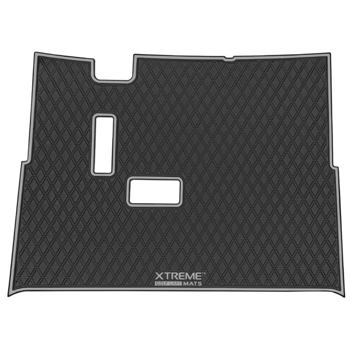 Xtreme Floor Mats for EZGO S4 2022-Up - Black/Gray