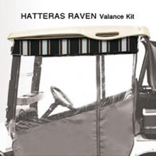 RedDot® Chameleon Valance With Hateras Raven Sunbrella Fabric For Yamaha Drive2 (Years 2017-Up)