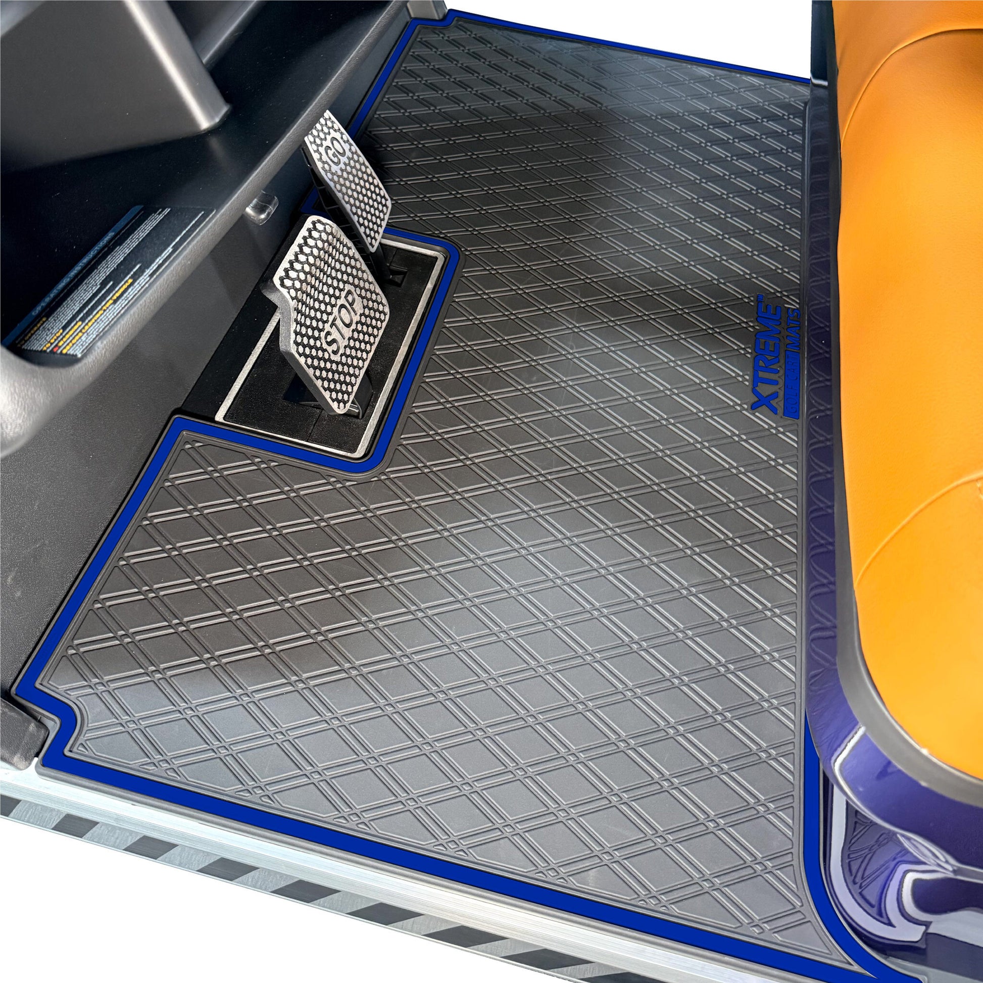 Xtreme Floor Mats for Dach Apollo - Black/Blue Set