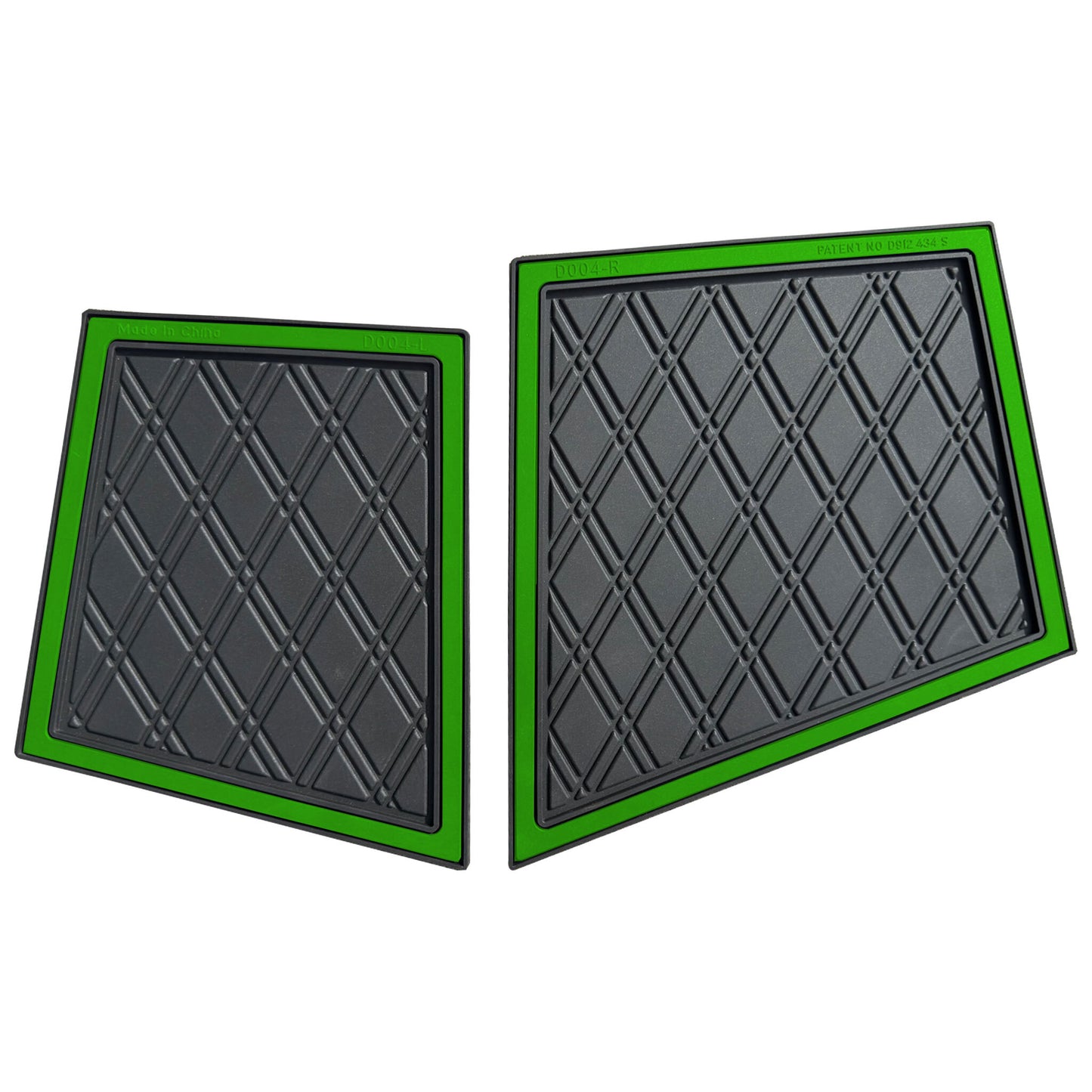 Xtreme Dash Mats for Yamaha Drive2 - Black/Green
