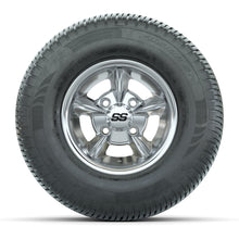 GTW Godfather Chrome 10 in Wheels with 205/65-R10 Fusion S/R Steel Belt Radial Street Tires – Full Set