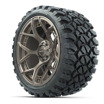 MadJax® Flow Form Evolution Matte Bronze 15in Wheels with GTW® 23x10-R15 Nomad Off Road Tires - Full Set