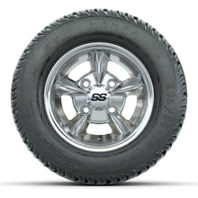 GTW Godfather Chrome 10 in Wheels with 205/50-10 Mamba Street Tires – Full Set