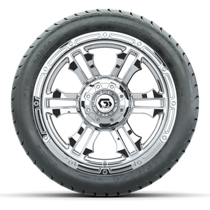 GTW Shogun Chrome 14 in Wheels with 225/30-14 Mamba Street Tires – Full Set